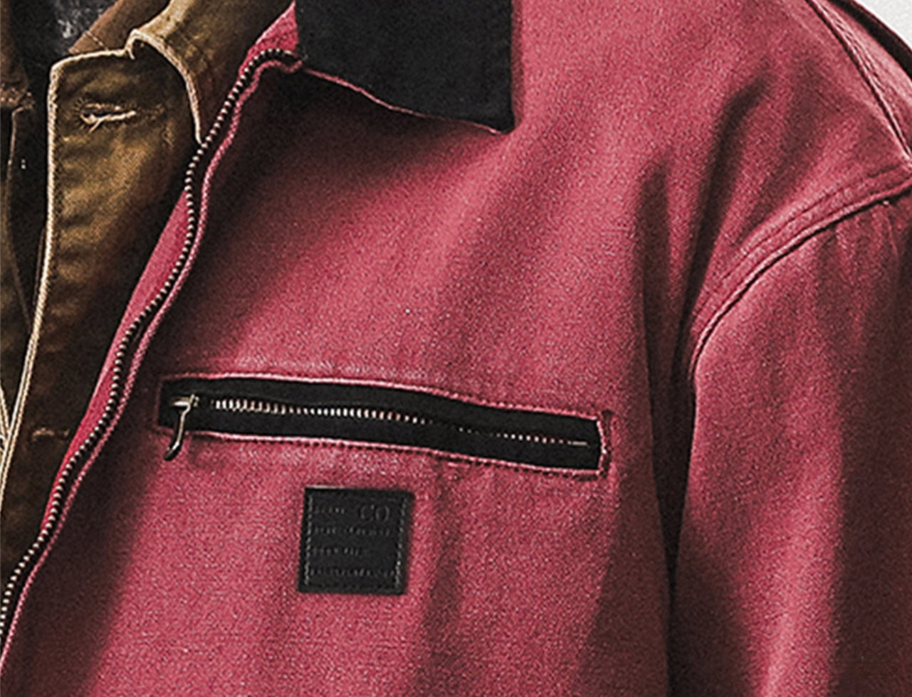 The Roamer Jacket - J202410111512_BORDEAUXRED