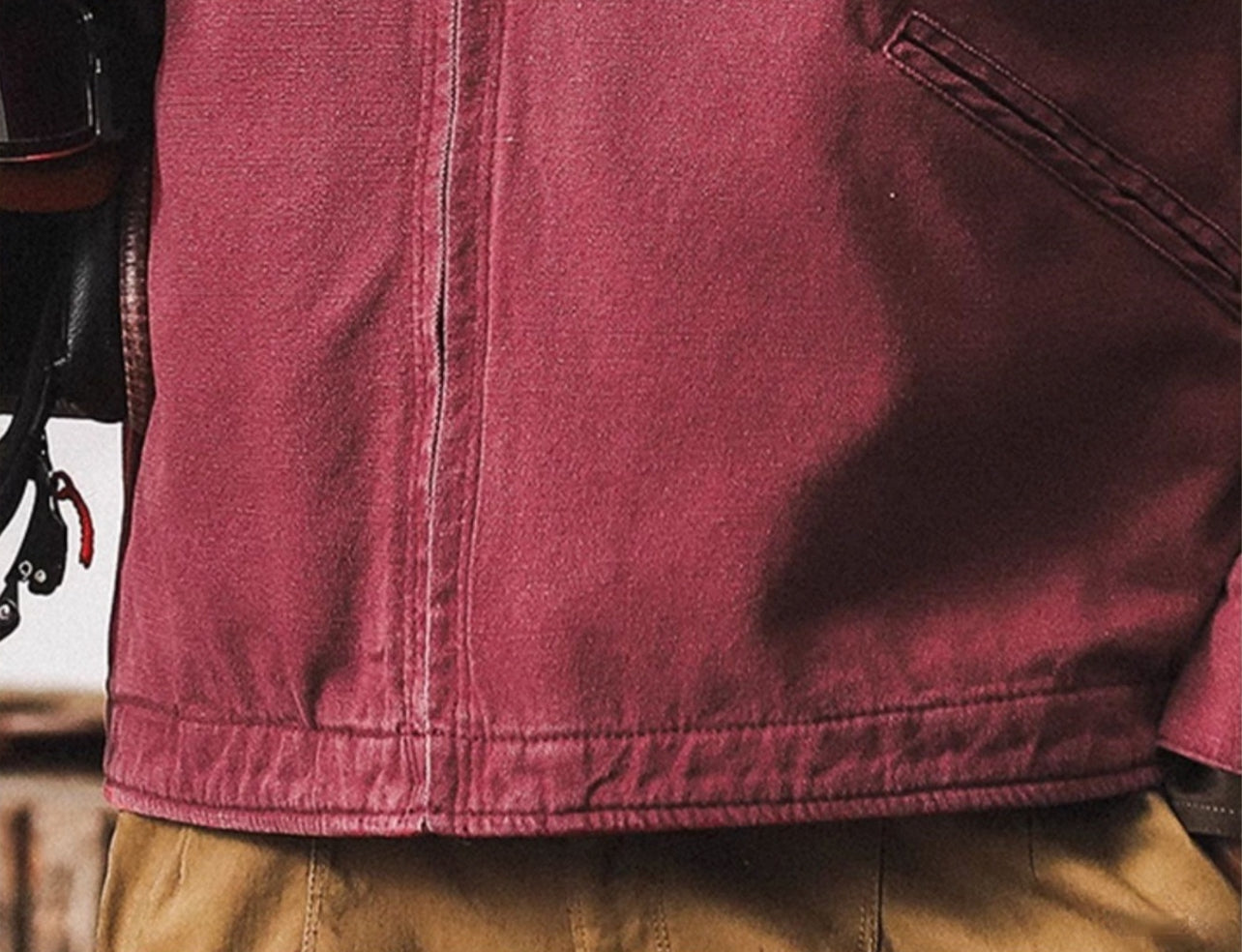 The Roamer Jacket - J202410111512_BORDEAUXRED