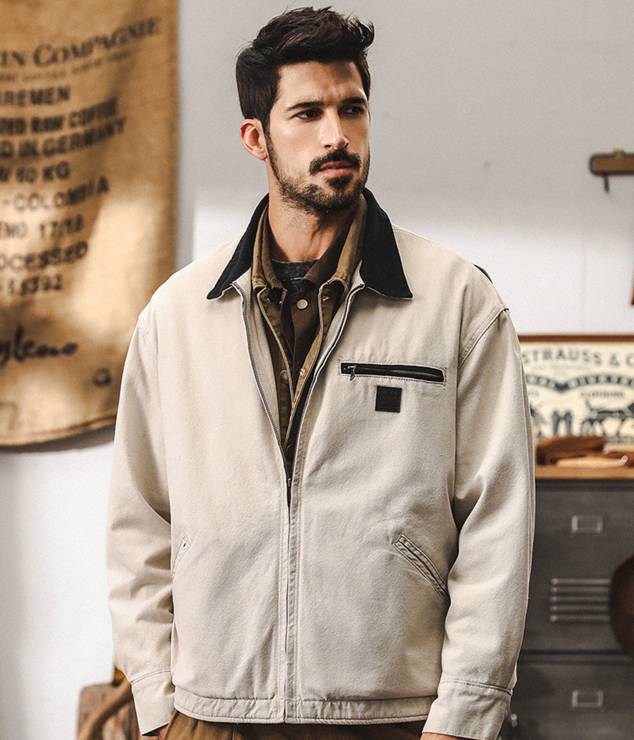 The Roamer Jacket - J202410111512_OFFWHITE