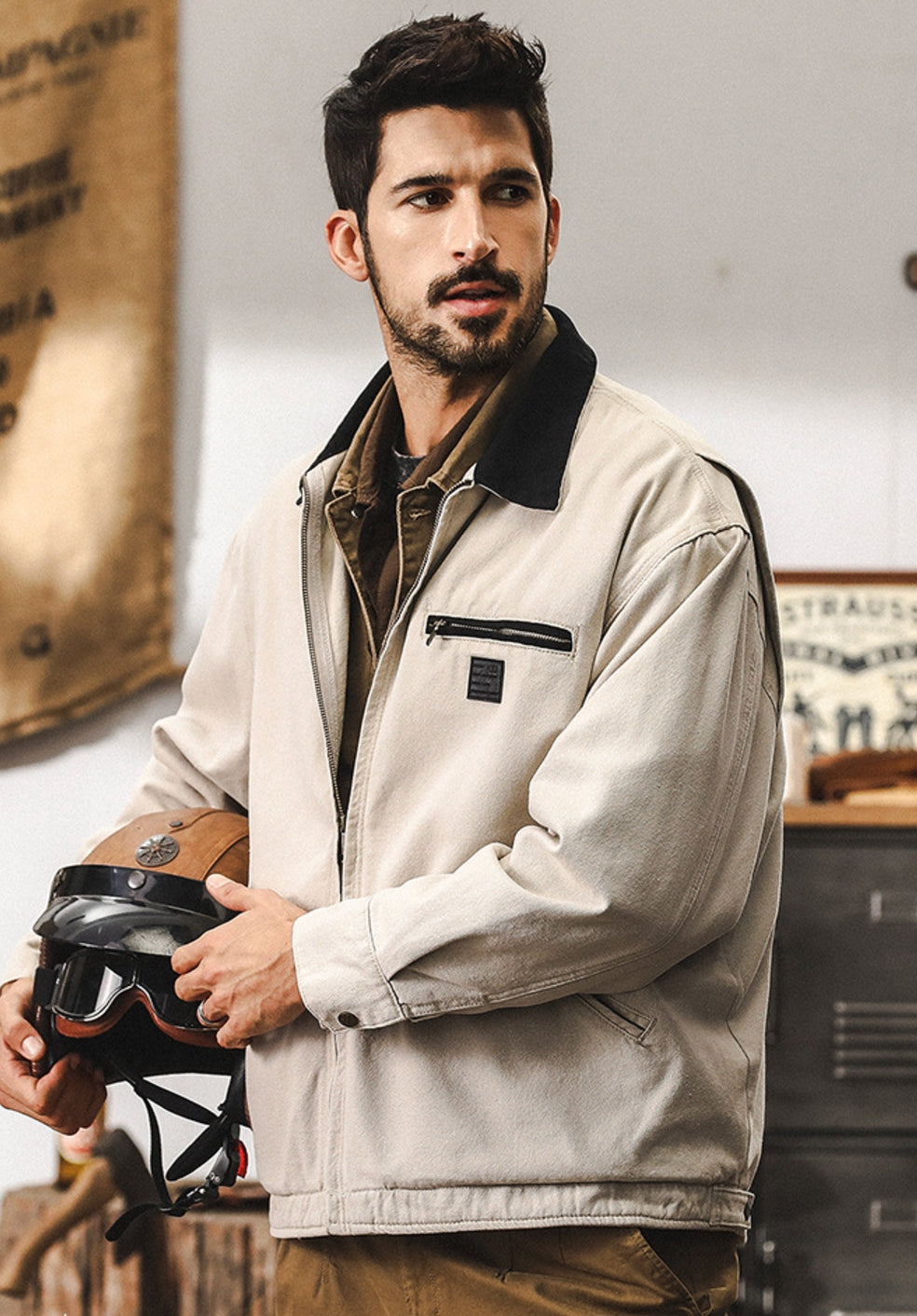 The Roamer Jacket - J202410111512_OFFWHITE