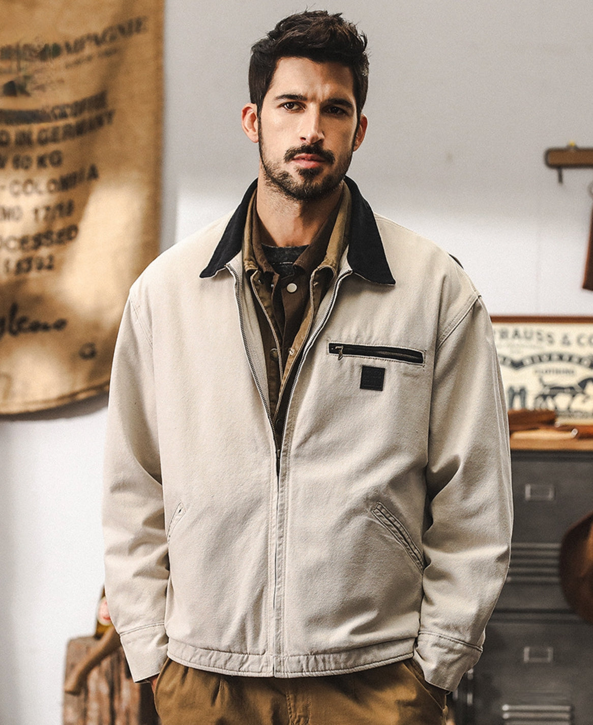 The Roamer Jacket - J202410111512_OFFWHITE