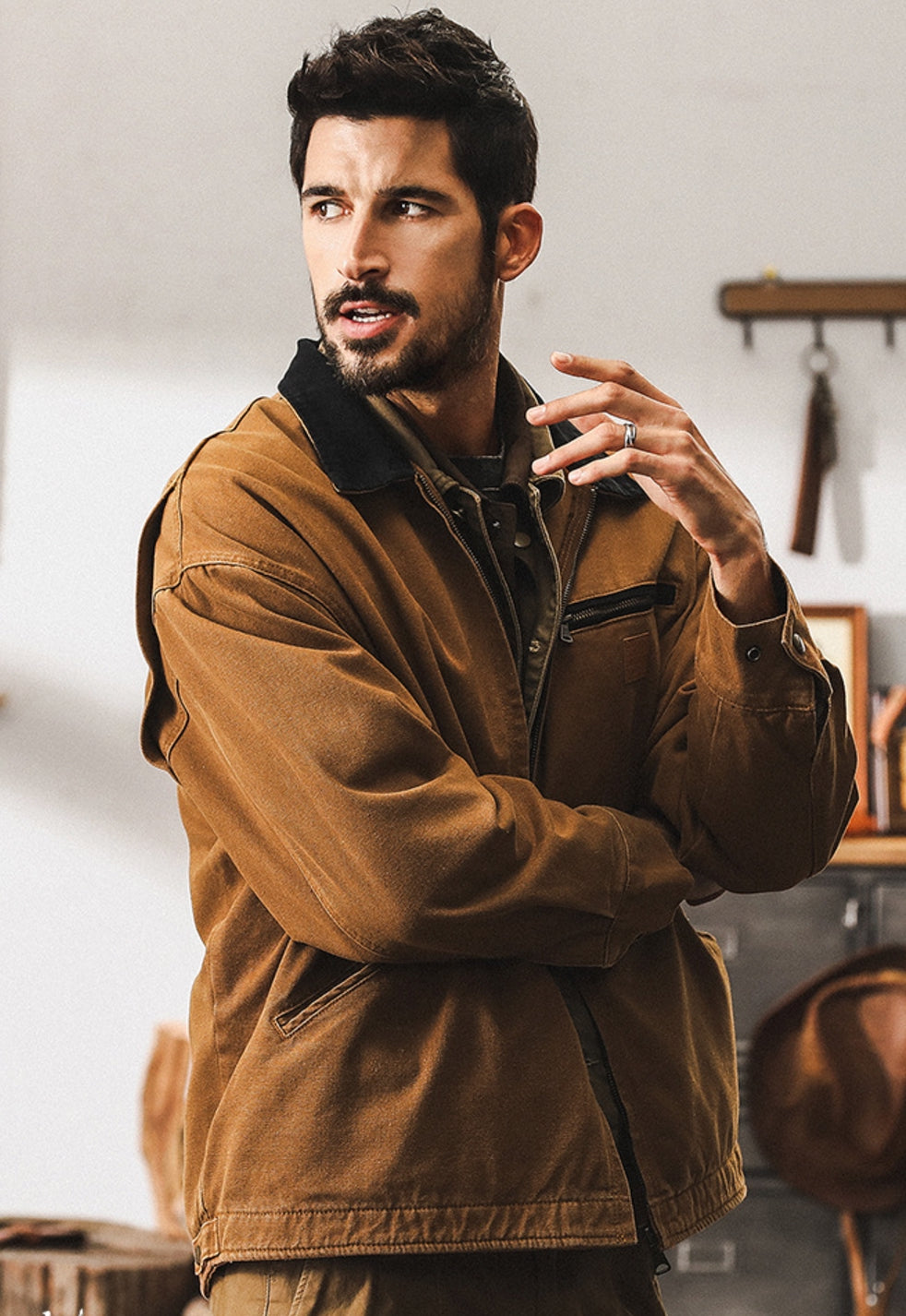 The Roamer Jacket - J202410111512_GINGERYELLOW