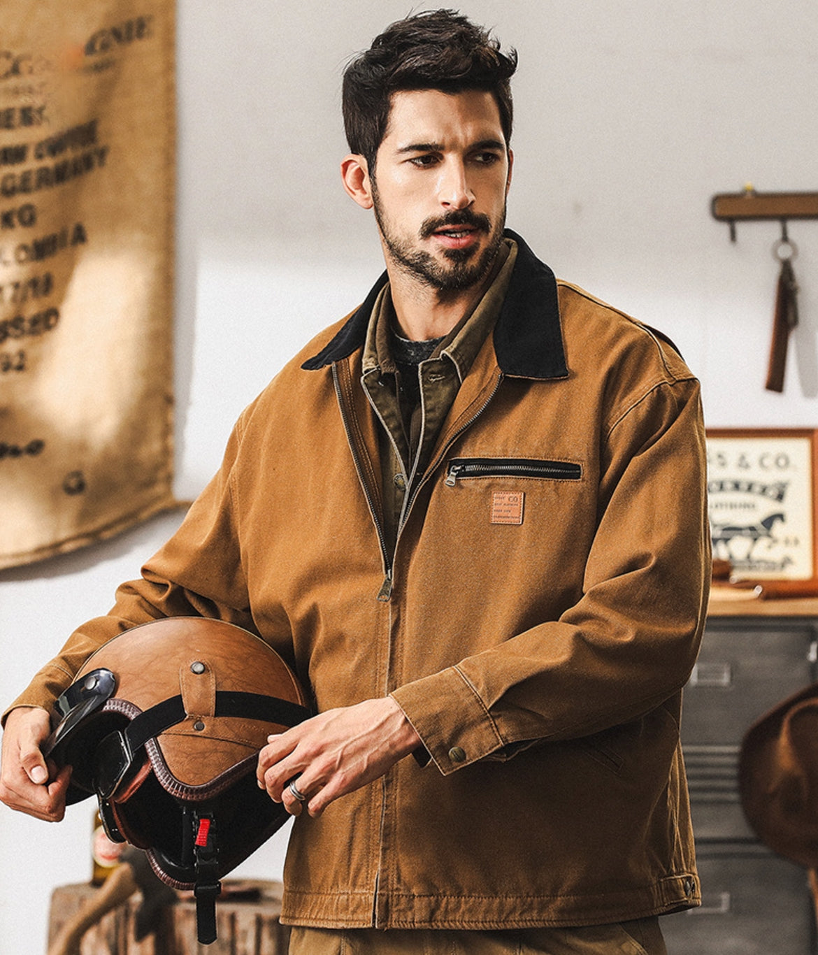 The Roamer Jacket - J202410111512_GINGERYELLOW