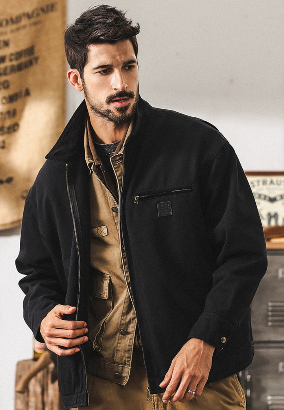 The Roamer Jacket - J202410111512_BLACK