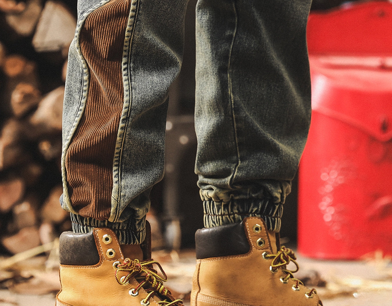 Contour Denim Joggers