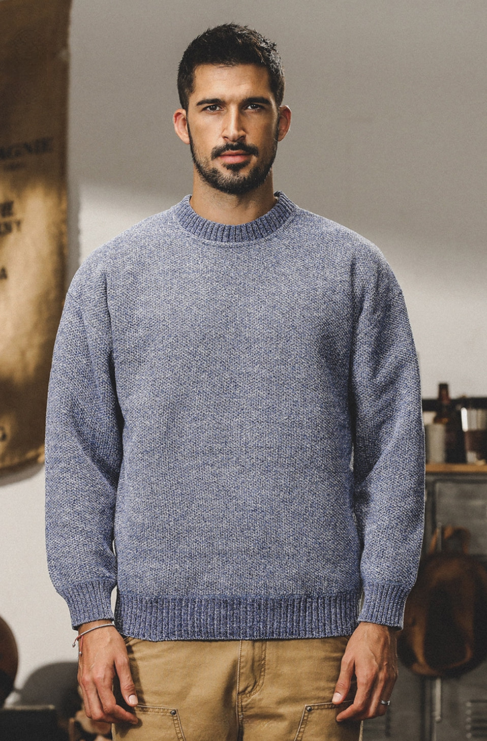 Ocean Drift Sweater - 2023112020H_BLUE