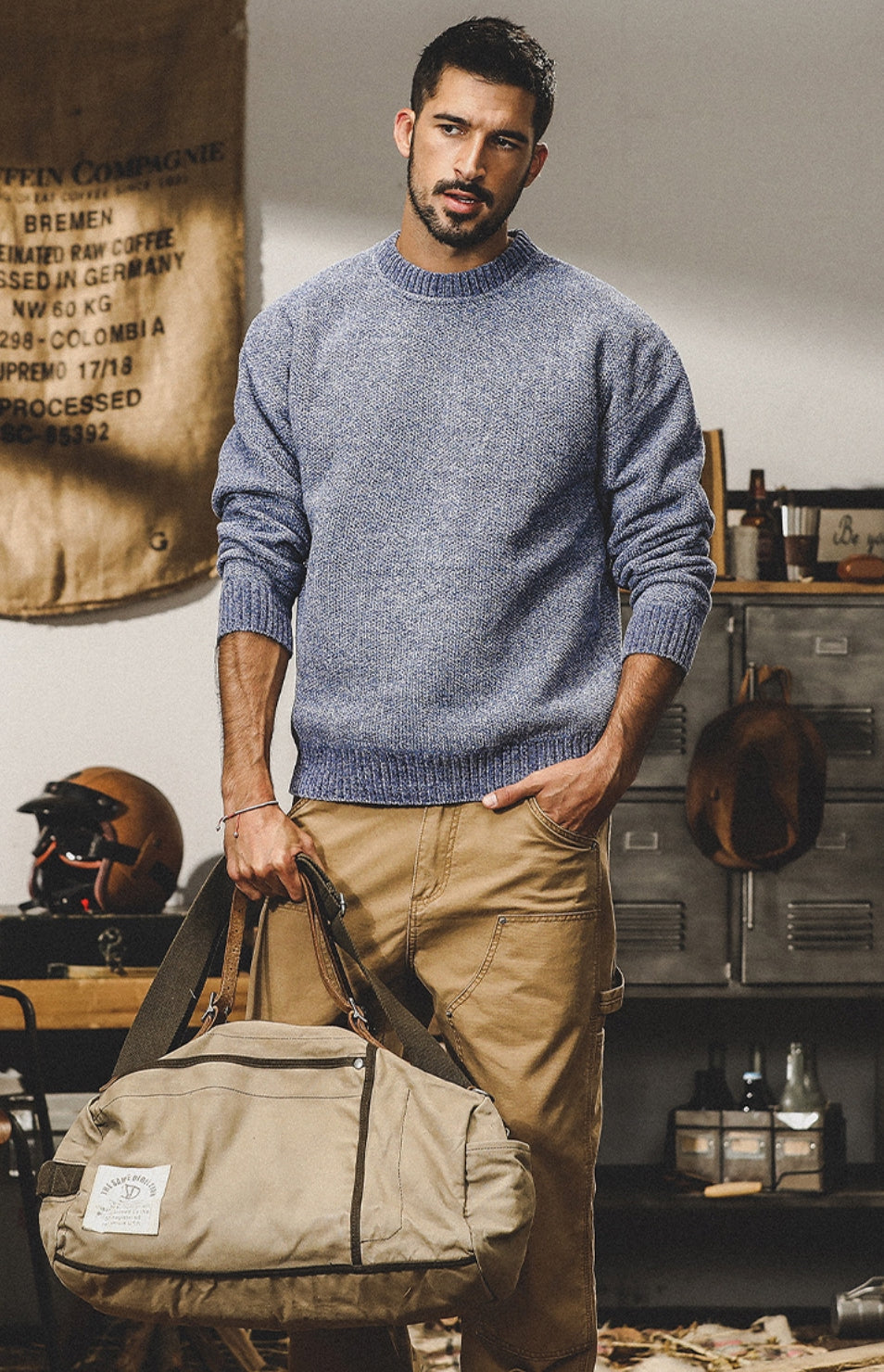 Ocean Drift Sweater - 2023112020H_BLUE