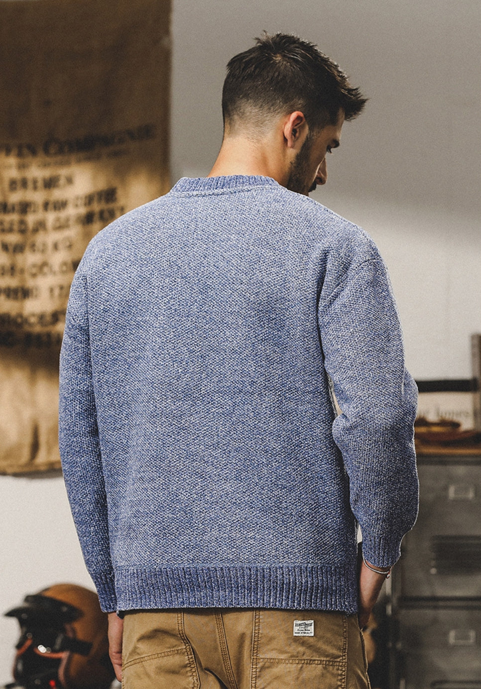 Ocean Drift Sweater - 2023112020H_BLUE