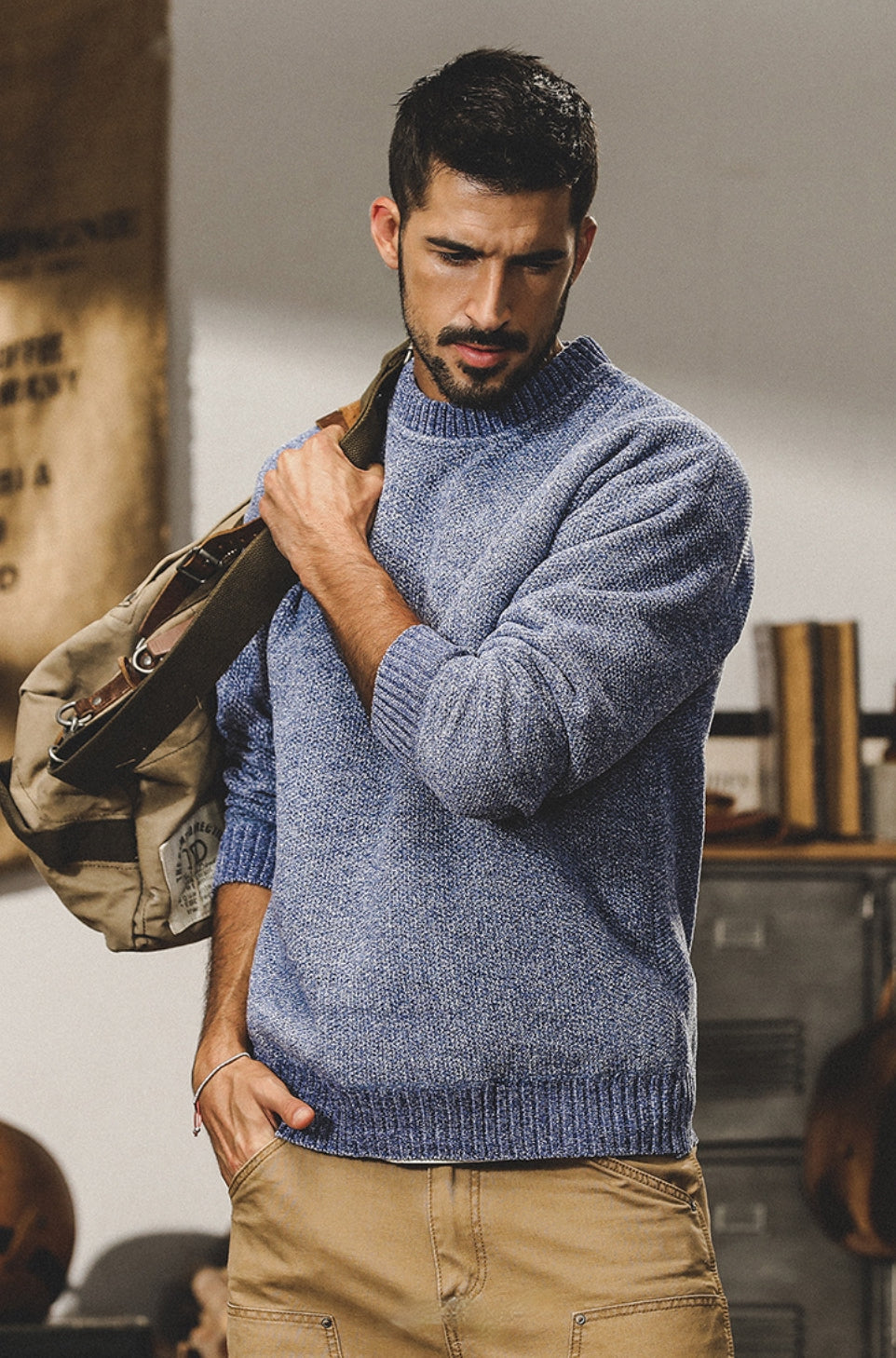 Ocean Drift Sweater - 2023112020H_BLUE