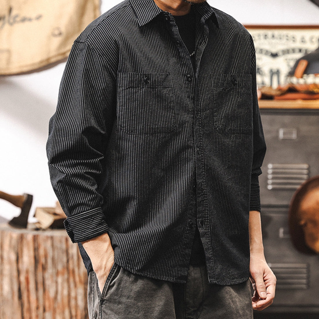 Vintage Striped Shirt