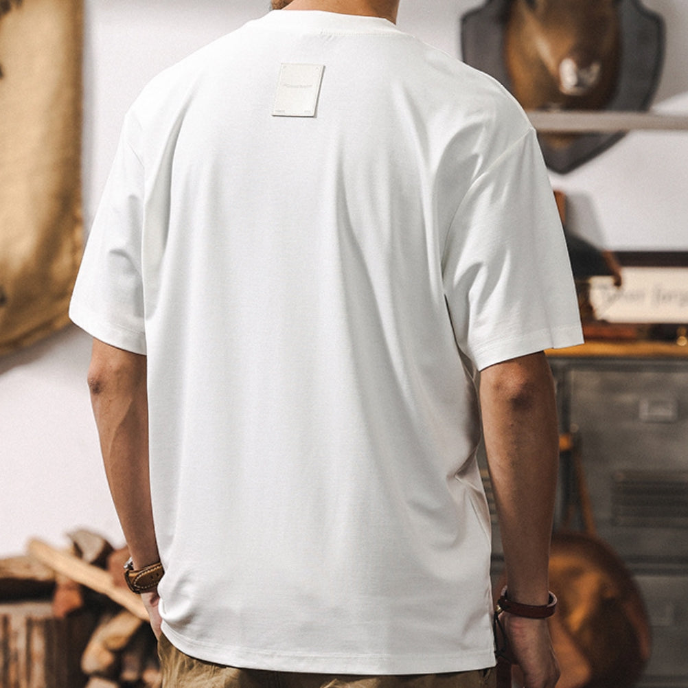 Classic White Oversized Tee