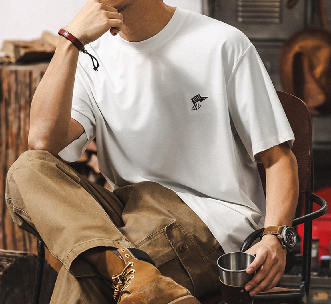 Classic White Oversized Tee