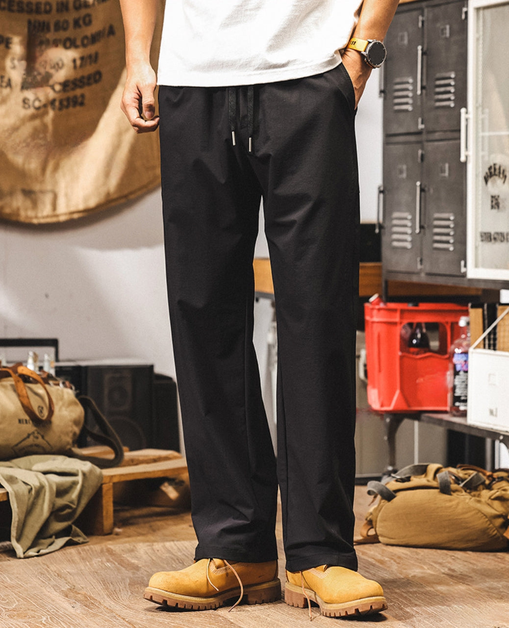 Urban Comfort Drawstring Pants