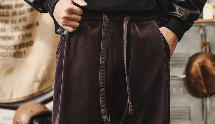 Wanderer Velour Lounge Pants - J202408191653_PUR