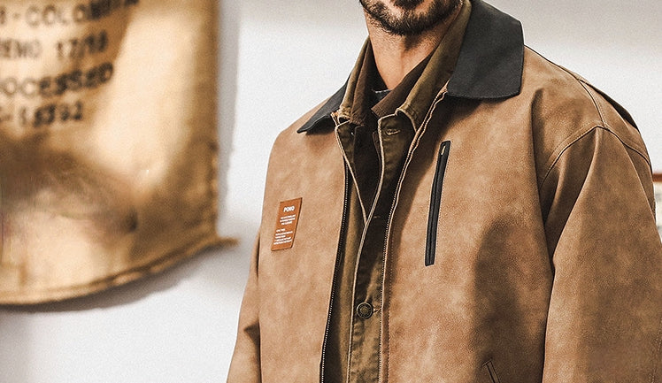 Ash & Amber Jacket - J202410081653_KHAKI