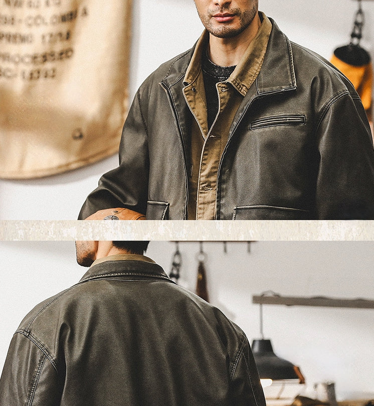 Maverick Moto Jacket - J202409252123_GREY