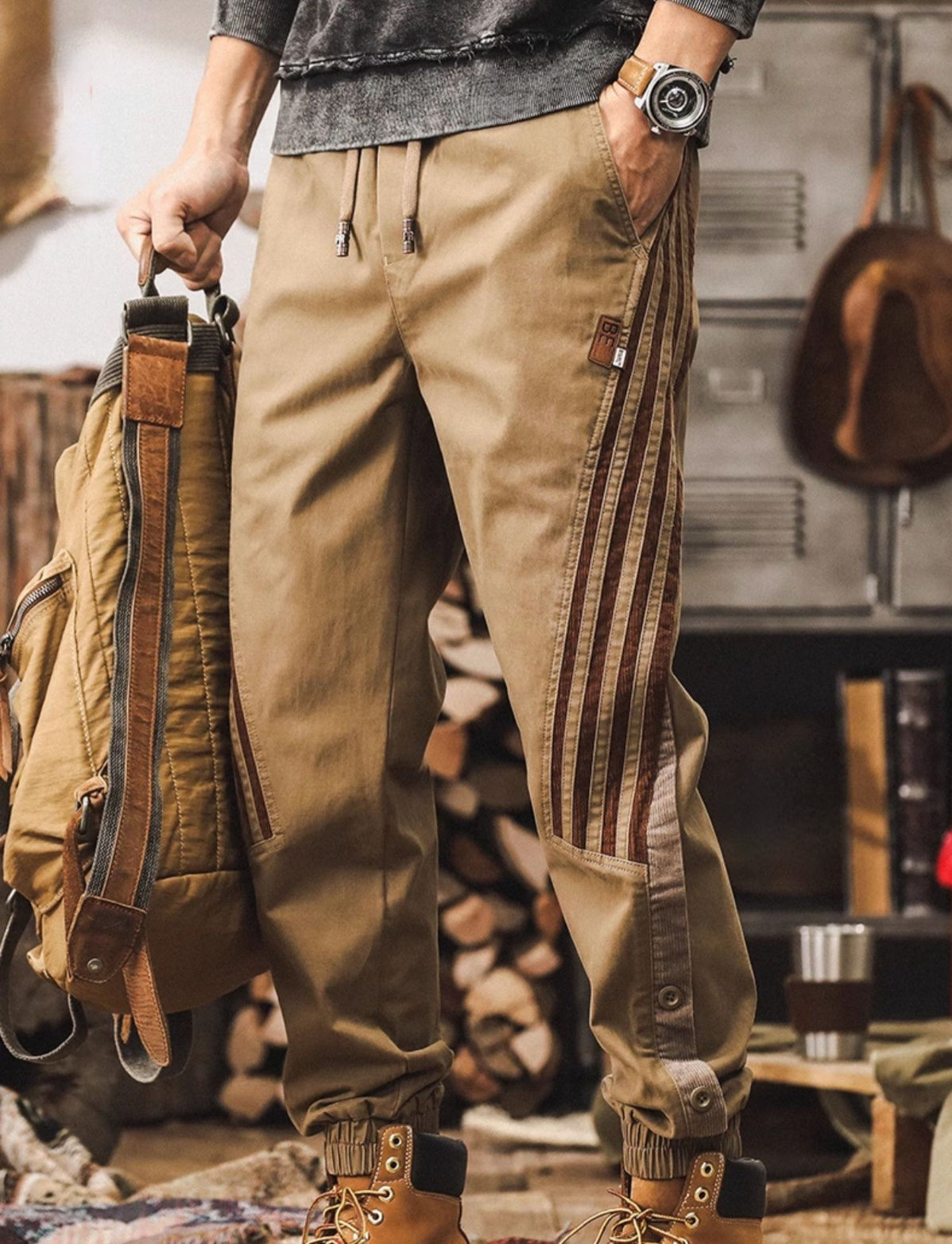 Jungle Strider Joggers - J202410141450_KHAKI