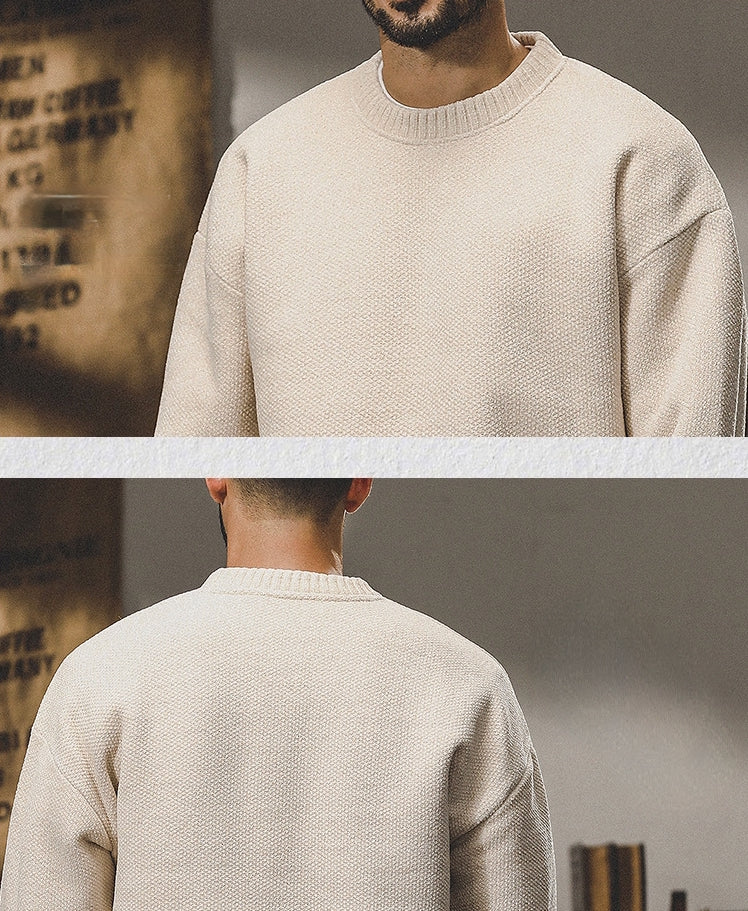 Ivory Drift Sweater - 2023112020H_OFFWHITE