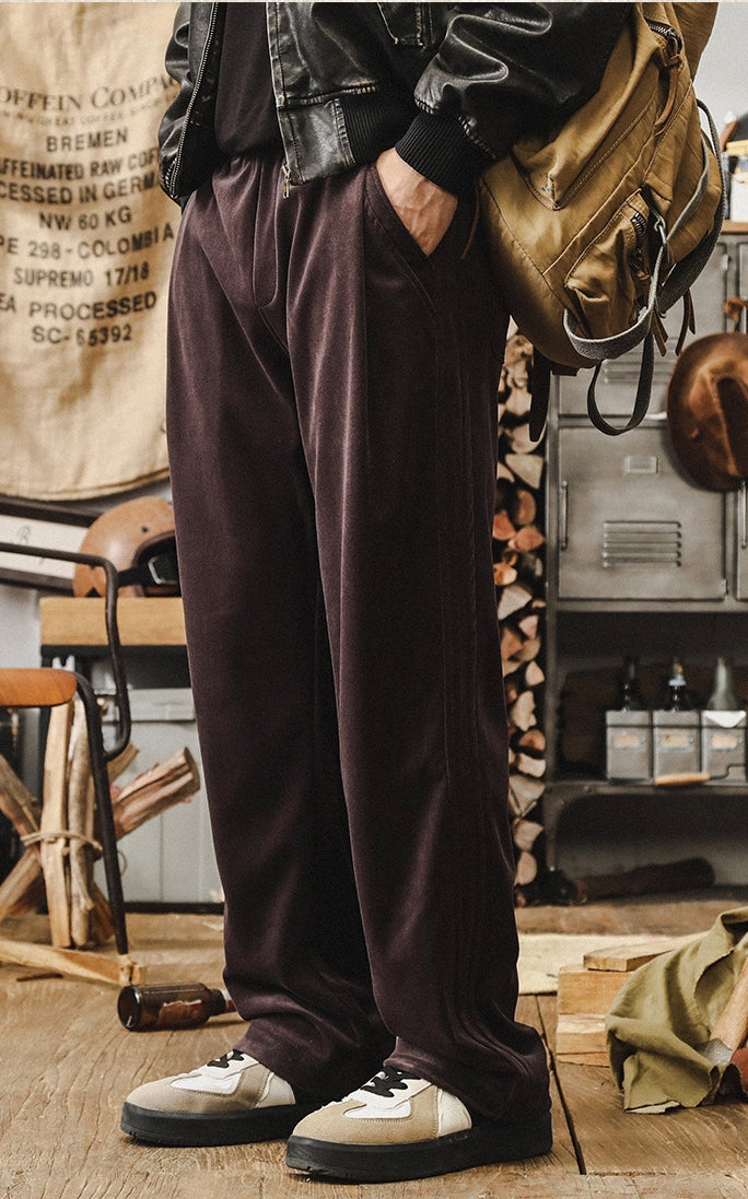 Wanderer Velour Lounge Pants - J202408191653_PUR