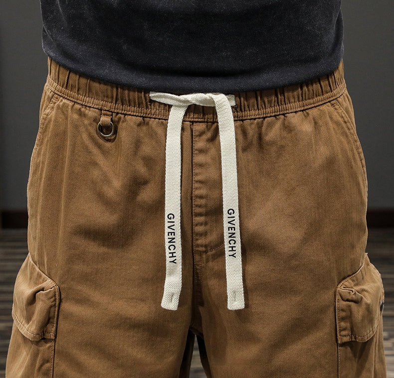Outdoor Utility Cargo Shorts - QJN-23130-0717A_BRO