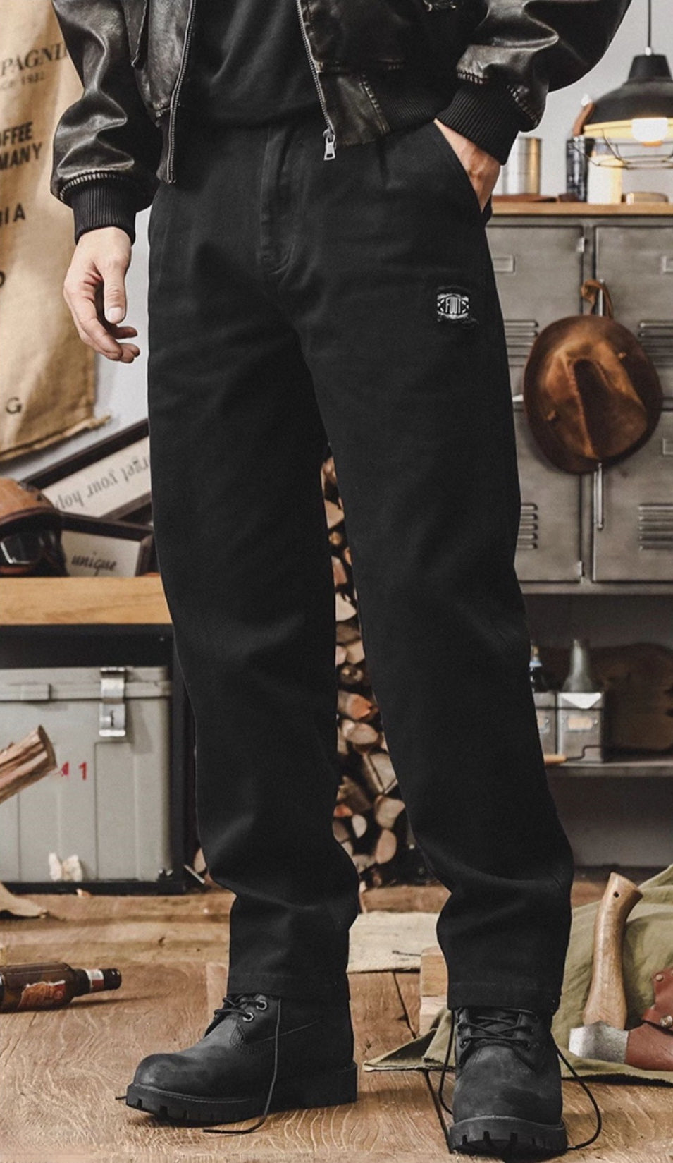 Vintage Black Workwear - Z2024081914_BLA