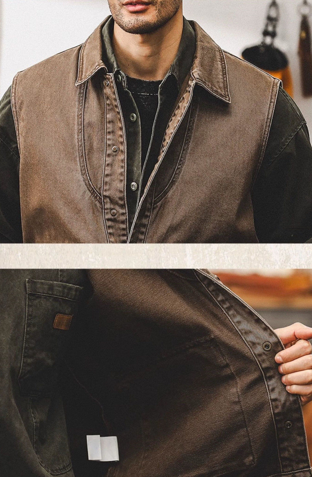 Utility Maverick Jacket - C2024082216_KHAKI