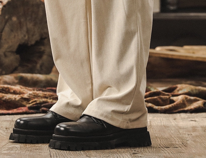 Alpine Drift Corduroy Pants - J202410061849_APRICOT