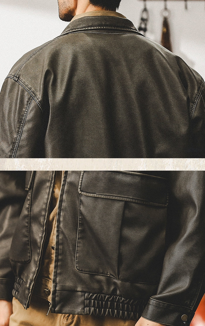 Maverick Moto Jacket - J202409252123_GREY