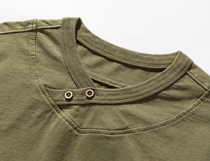 Evergreen Chill T Shirt - 202312124H_ARMYGREEN