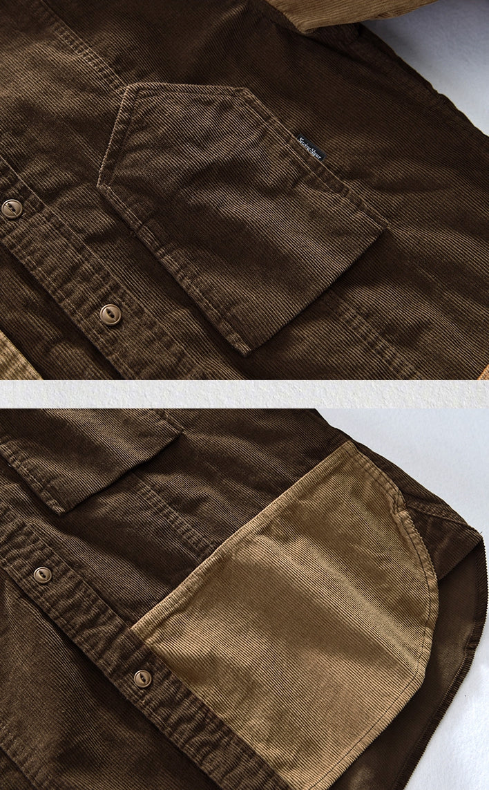 Vogue Venture Over-Shirt - J202309131043_COFFEE