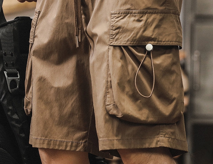 Outdoor Utility Quick Drying Cargo Shorts - C202407082216_BRO