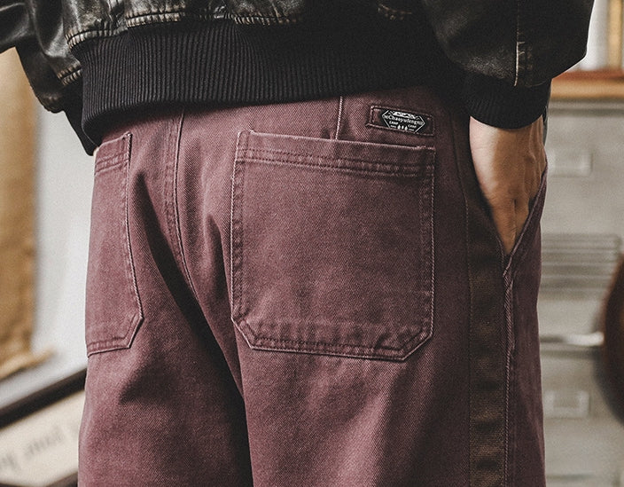Vintage Burgundy Workwear - Z2024081914_PUR
