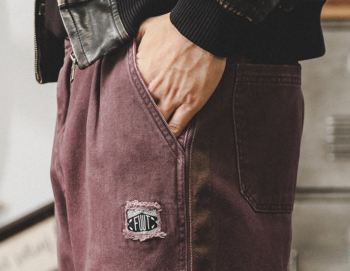 Vintage Burgundy Workwear - Z2024081914_PUR