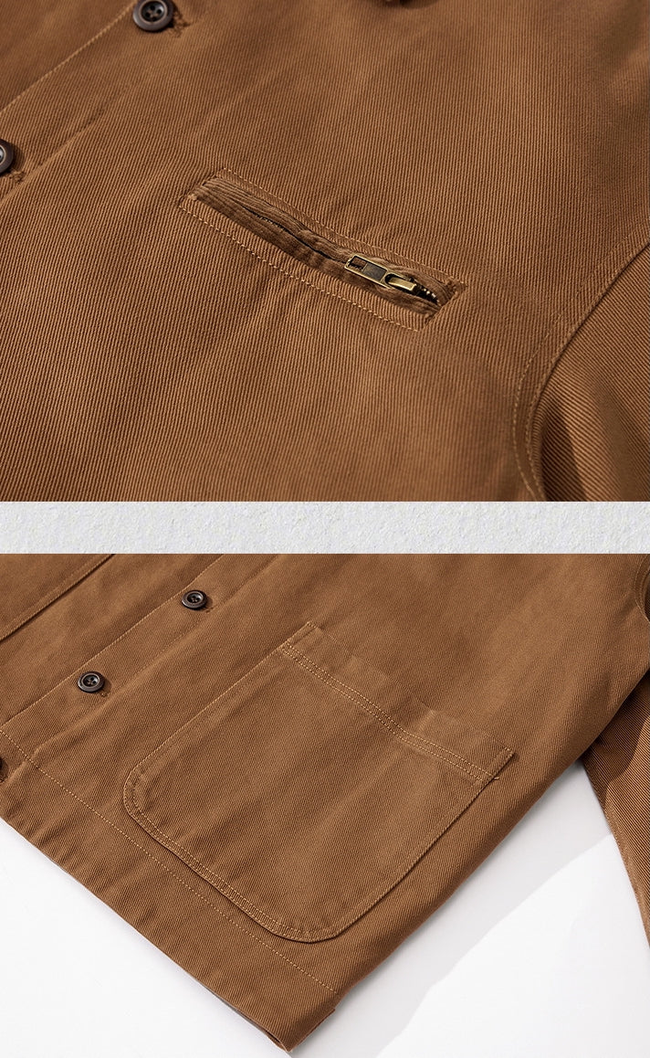 Jazzy Nomad Over-Shirt - M202309200947_KHAKI