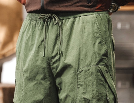 Quick-Drying Hiking Casual Detachable functional Black Cargo Pant
