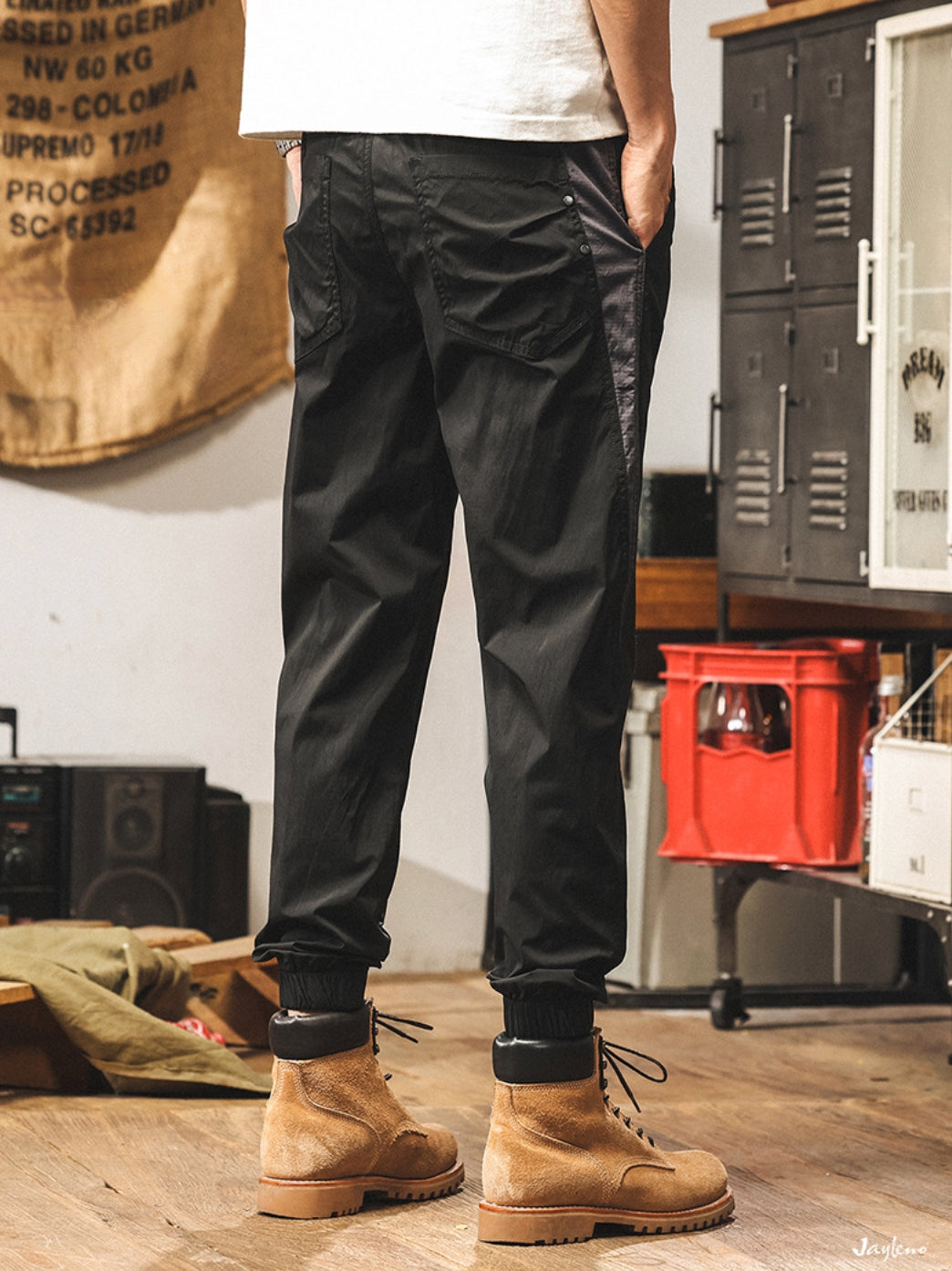 Black Quick Drying Joggers