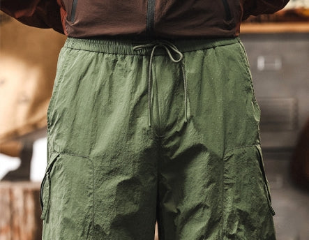 Quick-Drying Hiking Casual Detachable functional Black Cargo Pant