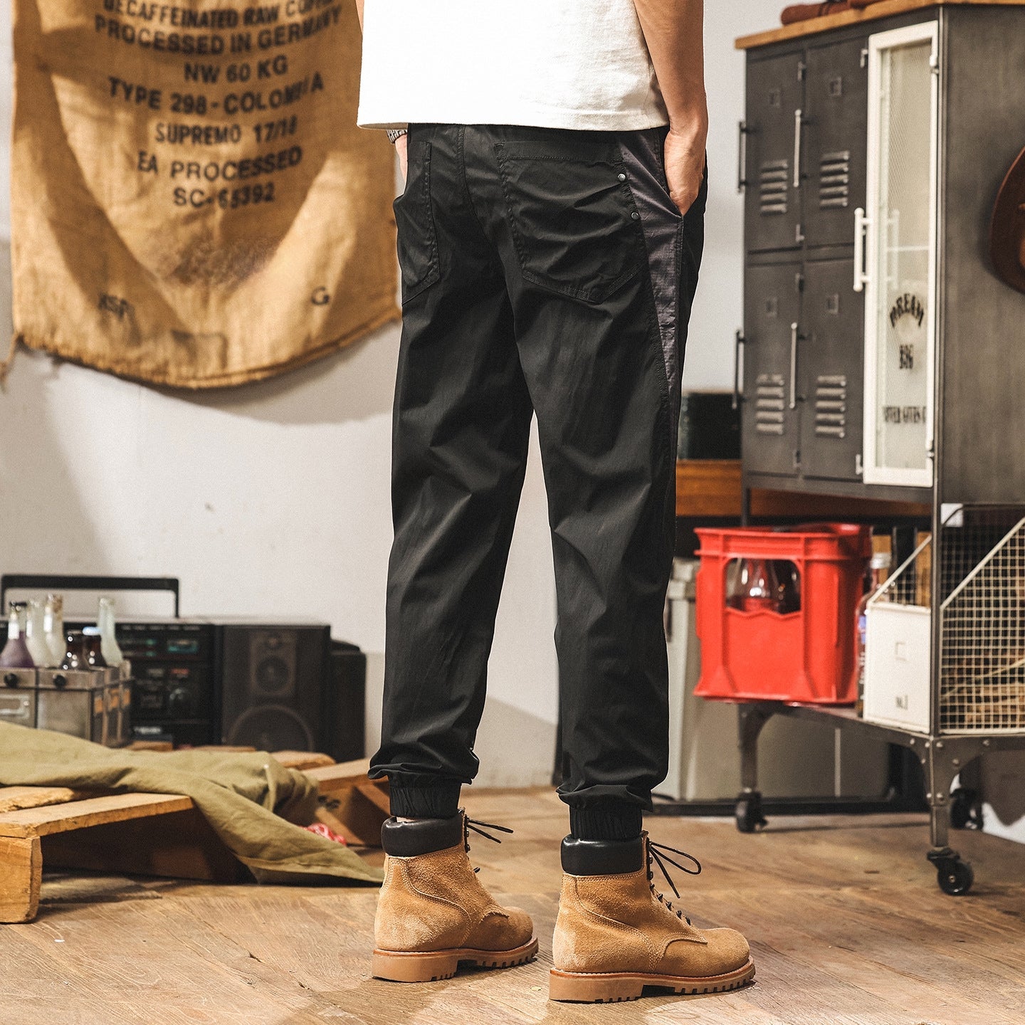 Black Quick Drying Joggers