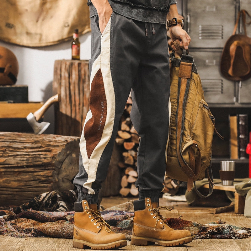 Savanna Stripe Joggers - X202410111636_GREY