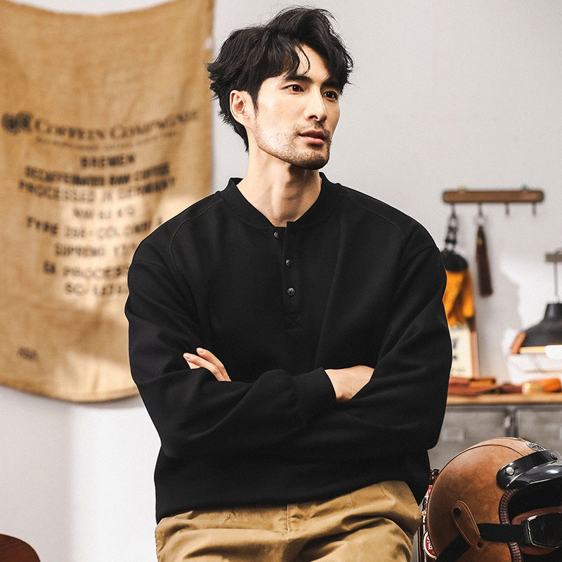 UrbanChill Sweat Shirt - J202409112030_BLACK