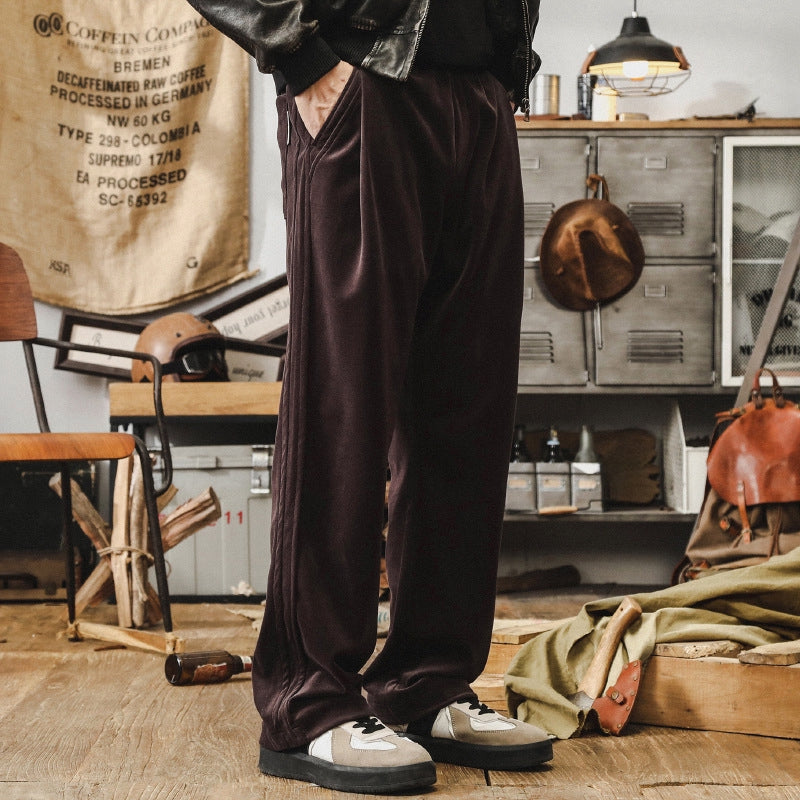 Wanderer Velour Lounge Pants - J202408191653_PUR – T.H.E.N.D