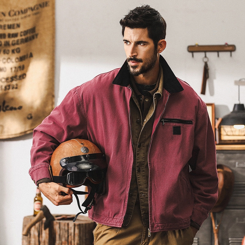 The Roamer Jacket - J202410111512_BORDEAUXRED
