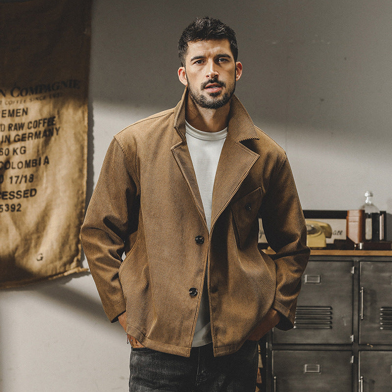 The British Urban Maverick Brown Jacket - L1_BRO – T.H.E.N.D
