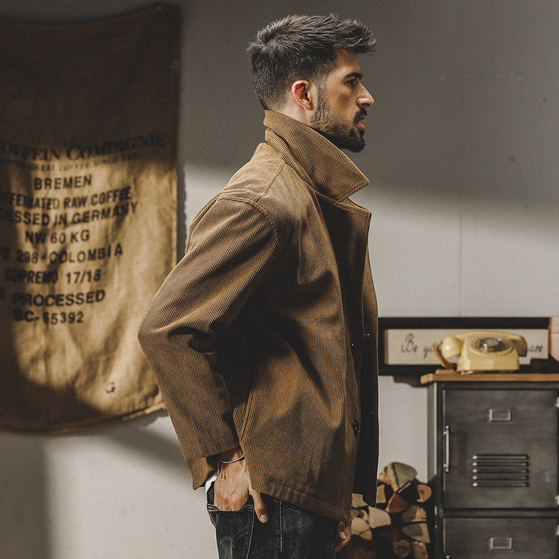 The British Urban Maverick Brown Jacket - L1_BRO