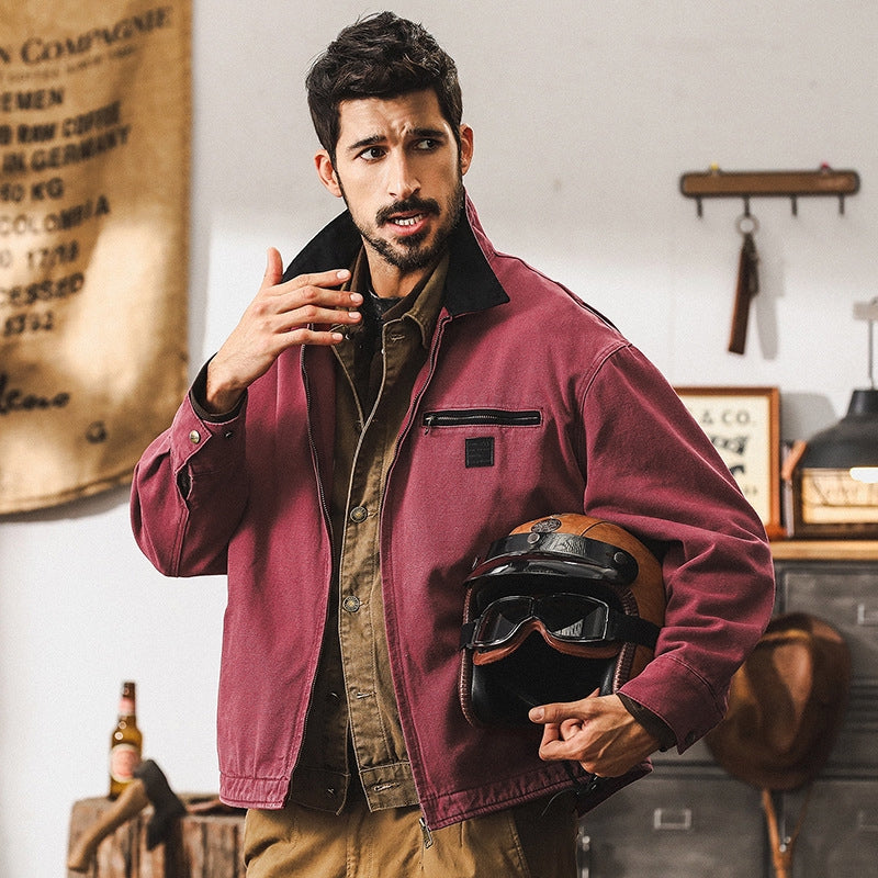 The Roamer Jacket - J202410111512_BORDEAUXRED