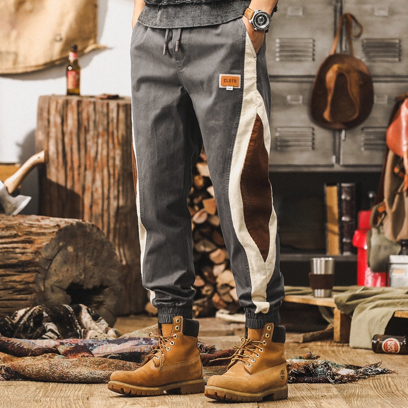 Savanna Stripe Joggers - X202410111636_GREY