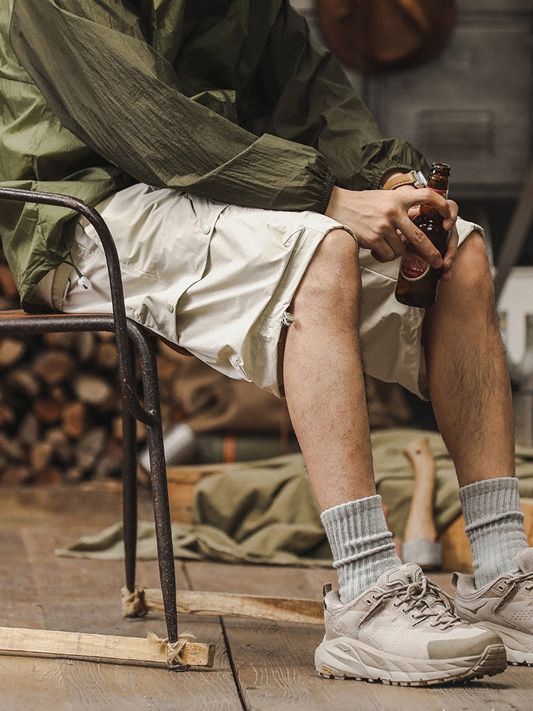 Explorer Utility Quick Drying Cargo Shorts - J202407041950_WHI