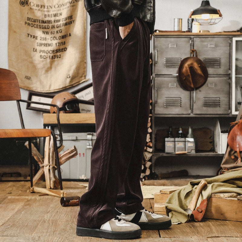 Wanderer Velour Lounge Pants - J202408191653_PUR