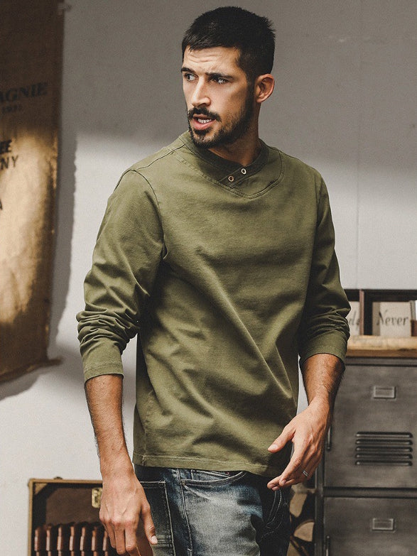 Evergreen Chill T Shirt - 202312124H_ARMYGREEN