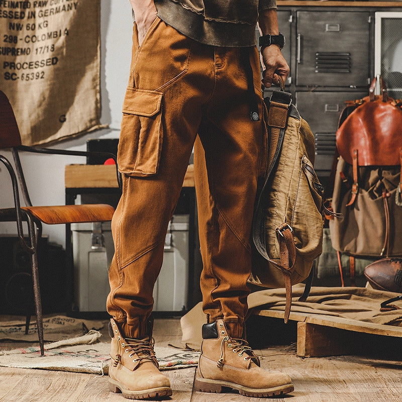 Rustic Cargo Dark Khaki Joggers - 202210188830_DKH (EOSS)